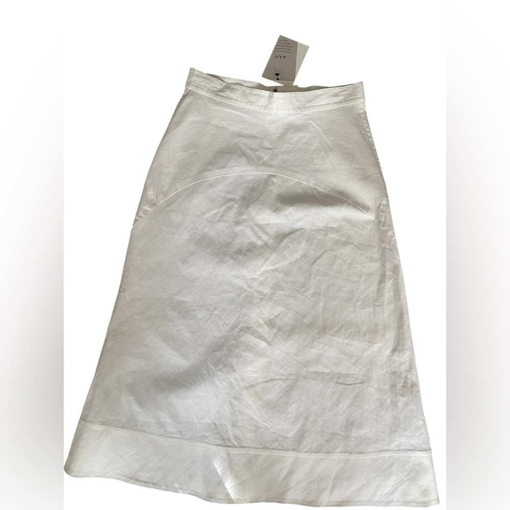 A.L.C. Crisp White A-Line Skirt - Picture 6 of 9